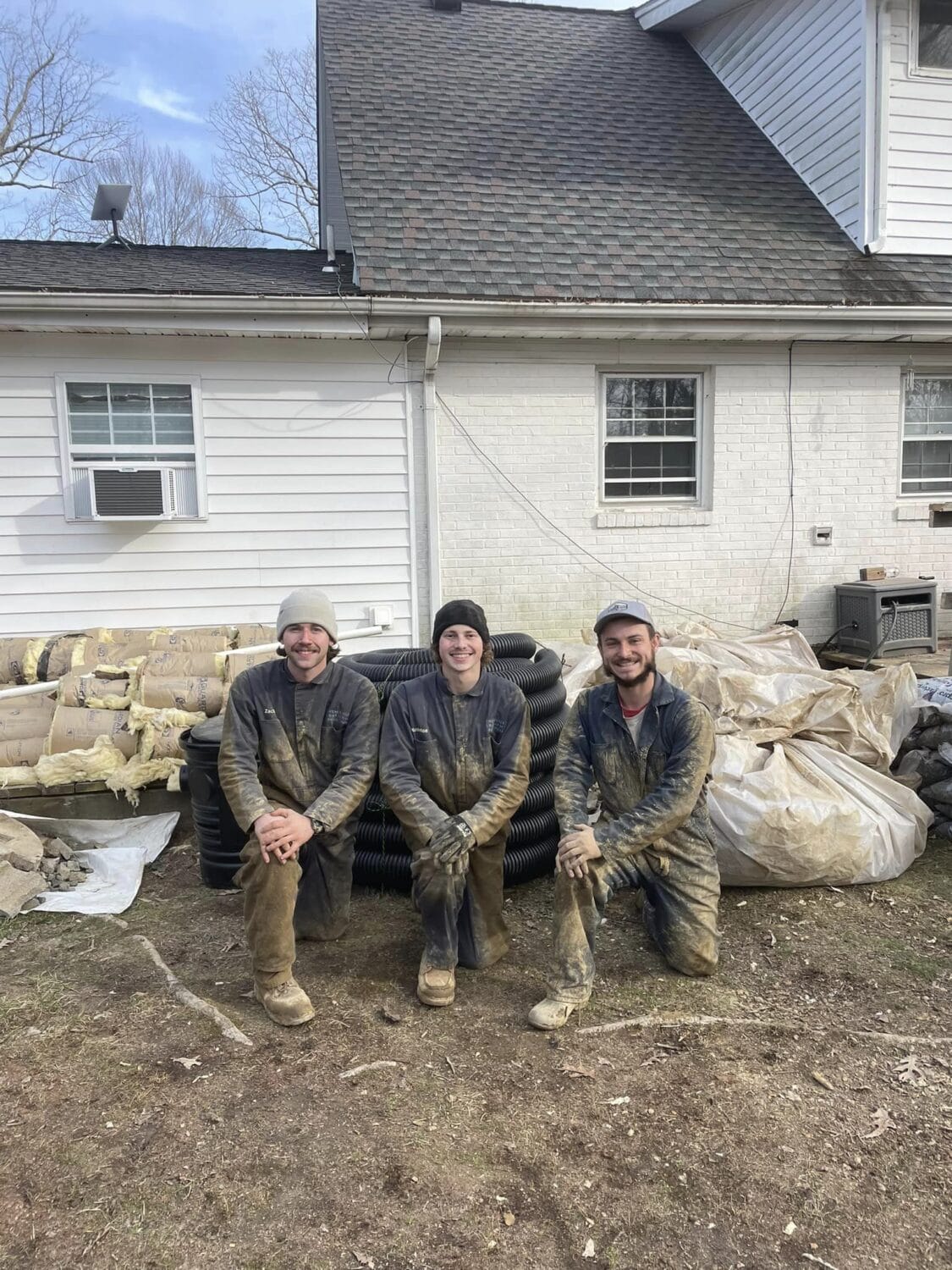 Group photo of Brincefield team